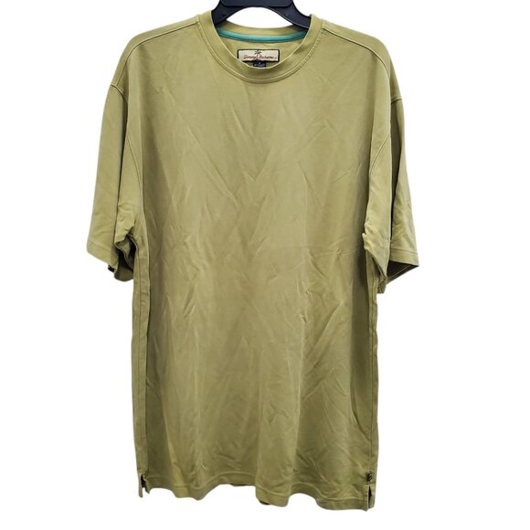 Tommy Bahama Men's Vintage Mint Green Tencel Lyocell Basic Short Sleeve Tee M - Picture 1 of 5